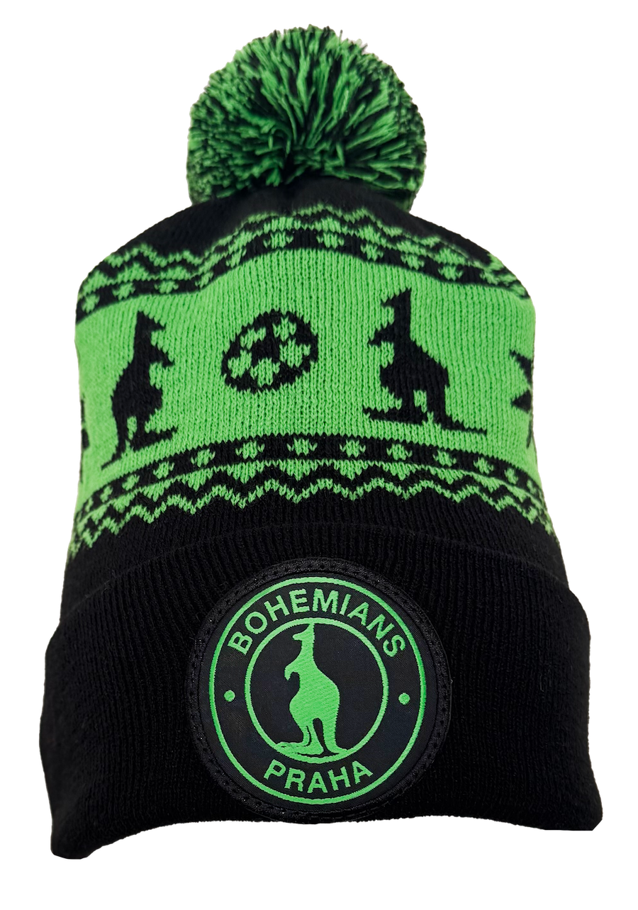 6877-kulich s bambuli winter cerno- zeleny